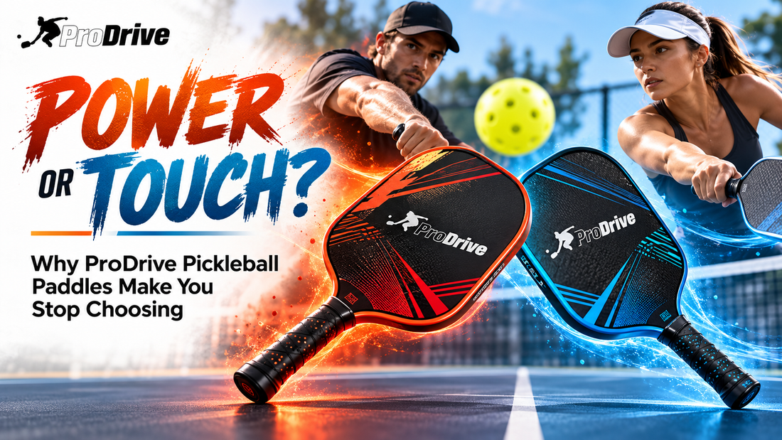 Power or Touch? Why ProDrive Pickleball Paddles Make You Stop Choosing