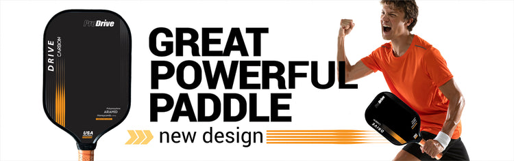ProDrive Orange Drive Raw Carbon powerfull paddle new design
